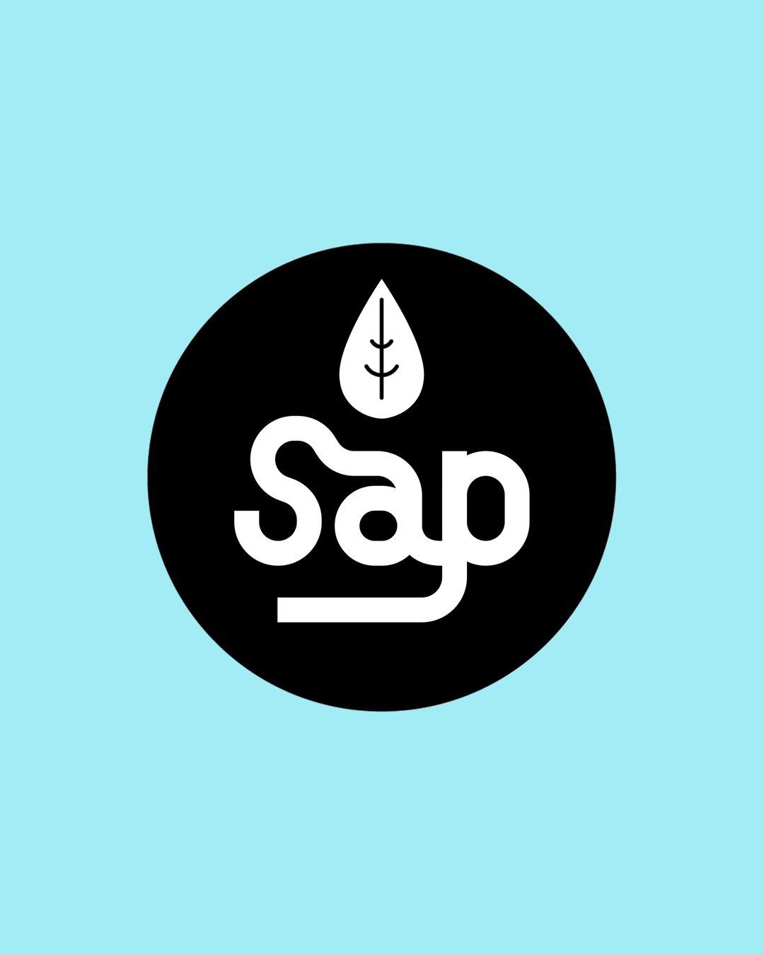 Final frame of SAP sports drink promotional video showing the logo animation at the end, used as portfolio thumbnail